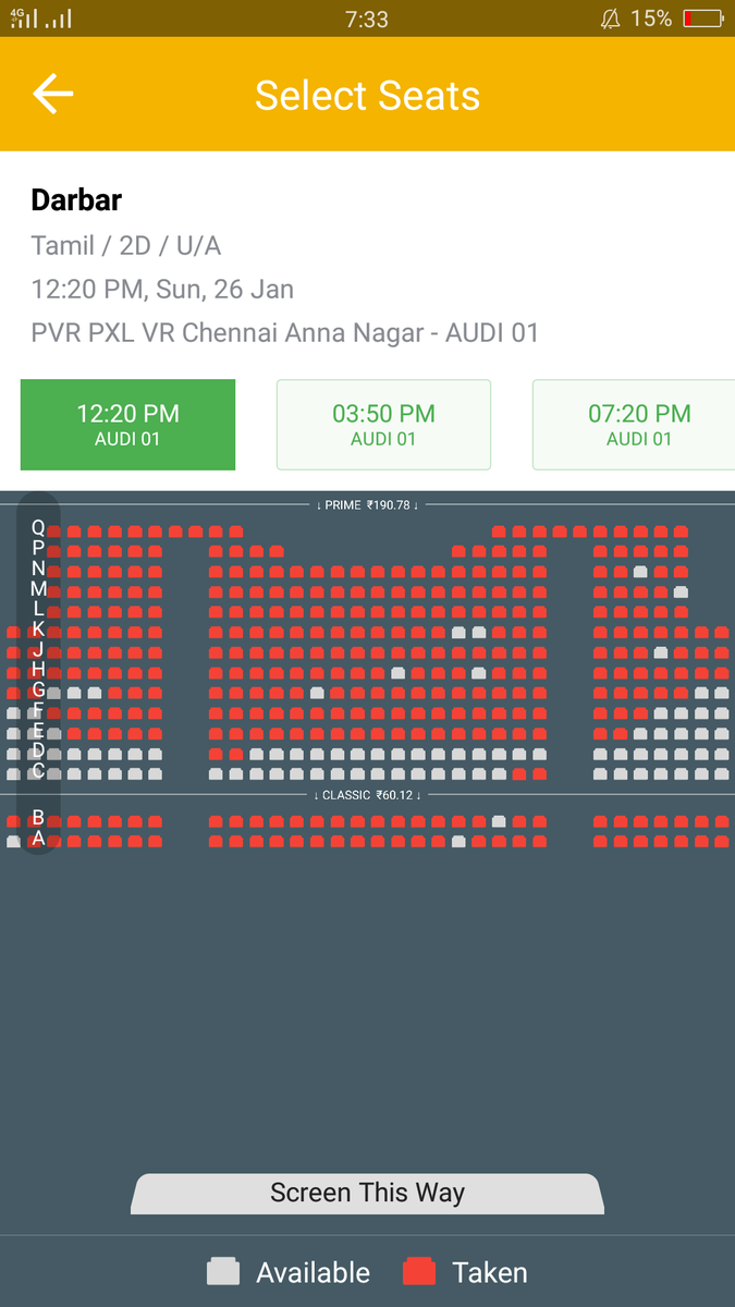 KollywoodCinima's tweet photo. #Superstar #Rajinikanth in #Darbar Running Successfully in Housefull Shows Everywhere

@rajinikanth + @LycaProductions + @ARMurugadoss create a magic https://t.co/9o3tCX3901