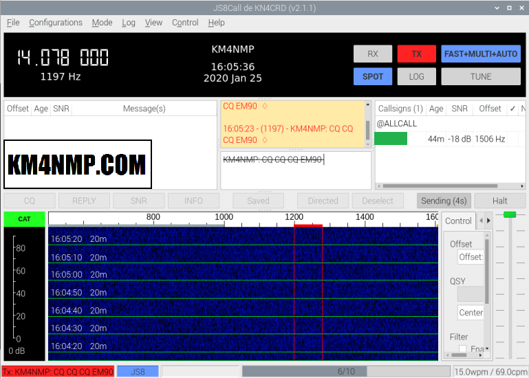 macarr1981's tweet photo. Installing JS8CALL On The Raspberry Pi.
#KM4NMP #HamRadio #AmateurRadio #DigitalModes #Flrig #JS8Call #JS8 https://t.co/5wZF6d3boN https://t.co/vNlhyvJWkU