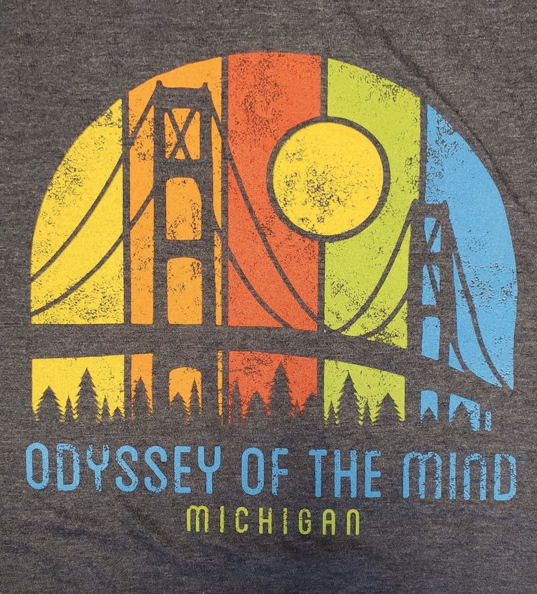 MIOdyssey1's tweet photo. Just two weeks until the Region 1 and Region 5 tournaments. Check out this great t-shirt design that can be purchased at the sales table. Show the beauty of Michigan Odyssey! https://t.co/xd8qsICuOV