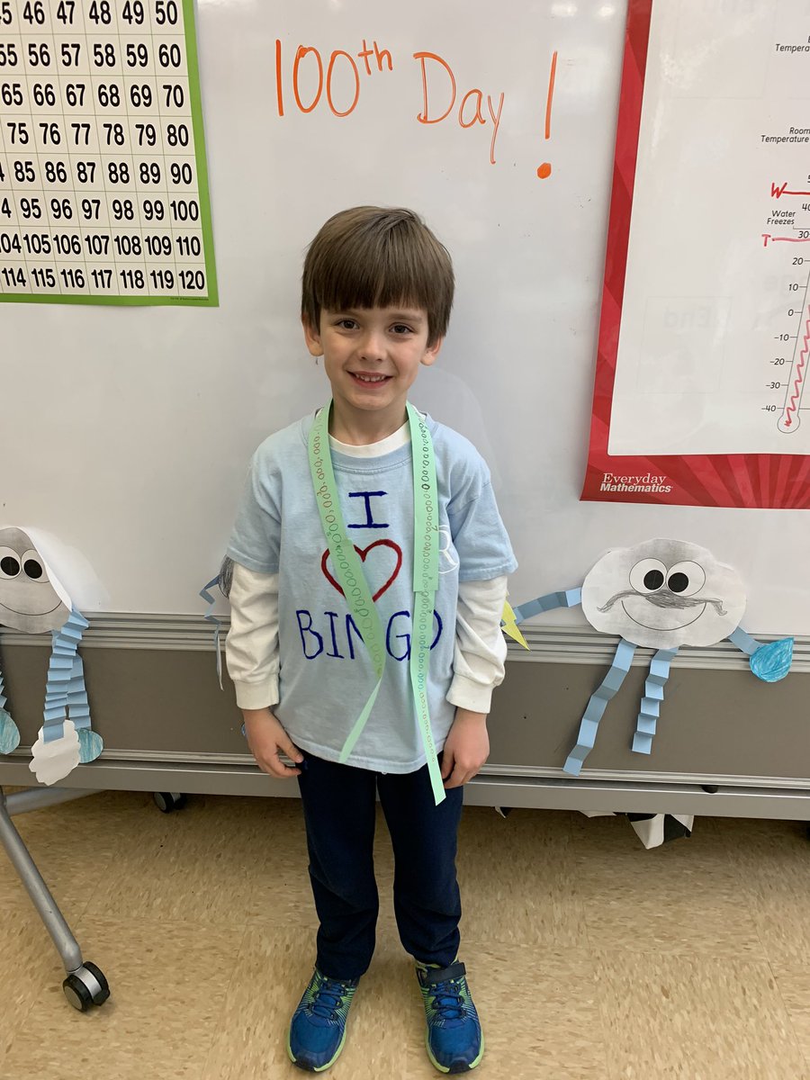 Laura_Bernick's tweet photo. First grade fun celebrating the 100th day! #100yearsold #100days #rstories2020 https://t.co/Vv4qSsoC19