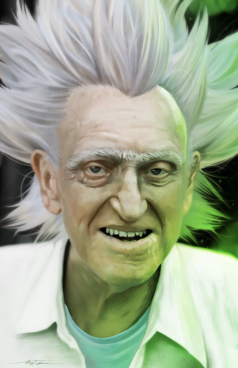 RoytheRat's tweet photo. Human version of Rick!!! #rickandmorty #art https://t.co/attsnalUw6