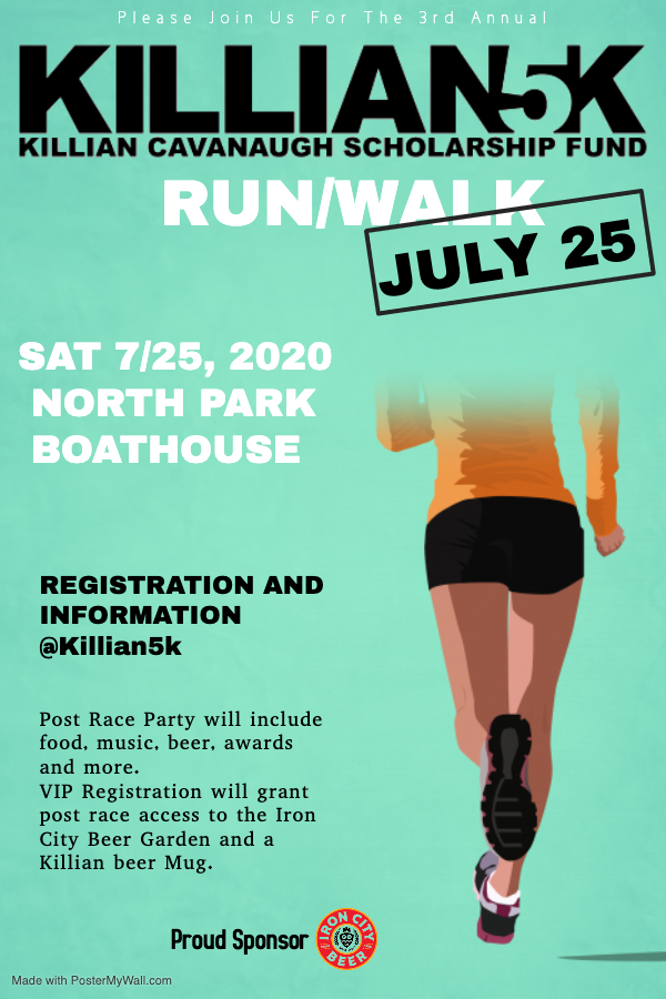 Killian5K's tweet photo. REGISTRATION IS NOW OPEN FOR JULY 25, 2020!
@ https://t.co/z35OSHyRf2 https://t.co/sNOTevlkL9