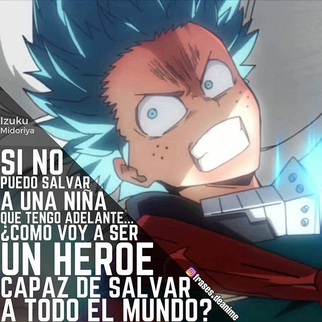 Frases de Boku no Hero Academia - Animedia