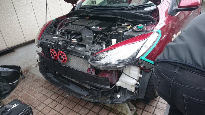 ハロゲンからHIDベッドへおめめ交換するぞ 