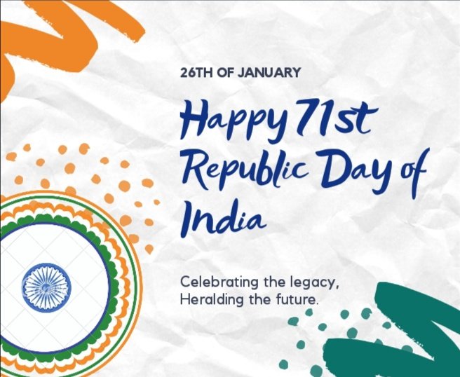 AdhuNik__'s tweet photo. Happy Republic Day! #RepublicDay2020 https://t.co/cC73KPpDNq