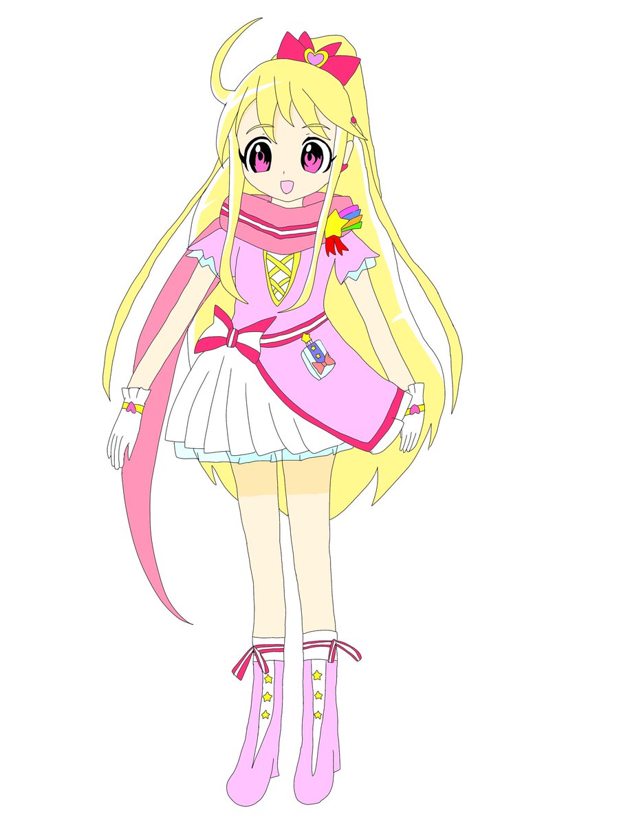 おはつ オリキュア紹介 スターライトプリキュア の主人公キュアスピカ 一枚目 キュアペガサス 二枚目 描けました モチーフは星とトランプで 10年頃に作ったプリキュアのリメイクです オリキュア オリジナルプリキュア