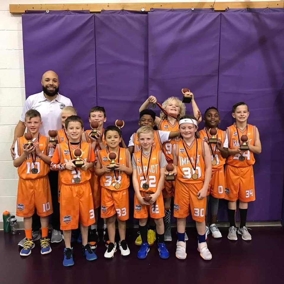 TennImpact's tweet photo. Congratulations to our 8U Impact boys for winning the upper division WBBL winter season championship!!! #reptheshield #makeanimpact #allheart #champions #tennesseeimpact https://t.co/iSXe0qI3NV