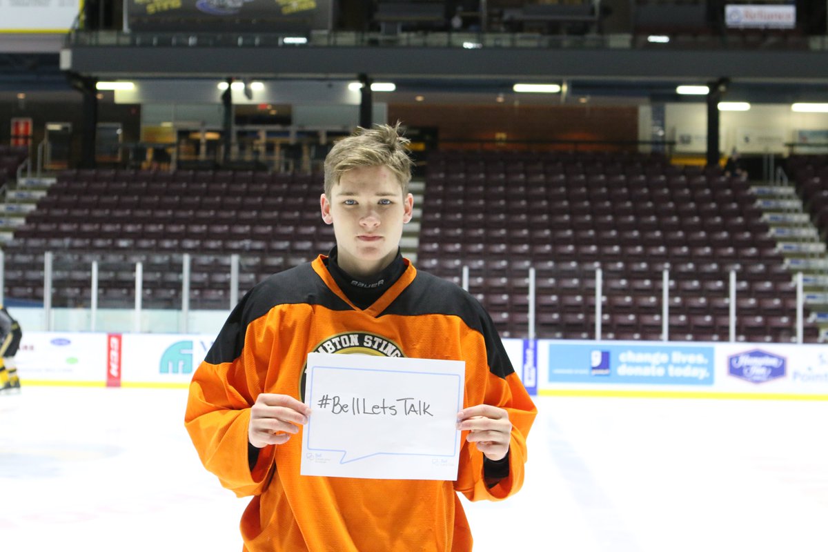 StingU16's tweet photo. Ty Moffatt wants to help spread the word on #MentalHealthAwareness
Join the event on January 29th for @Bell_LetsTalk Day #BellLetsTalk #Lambton #JrSting #AAA #MinorMidget #2020ohldraft https://t.co/97uJoLPWVb