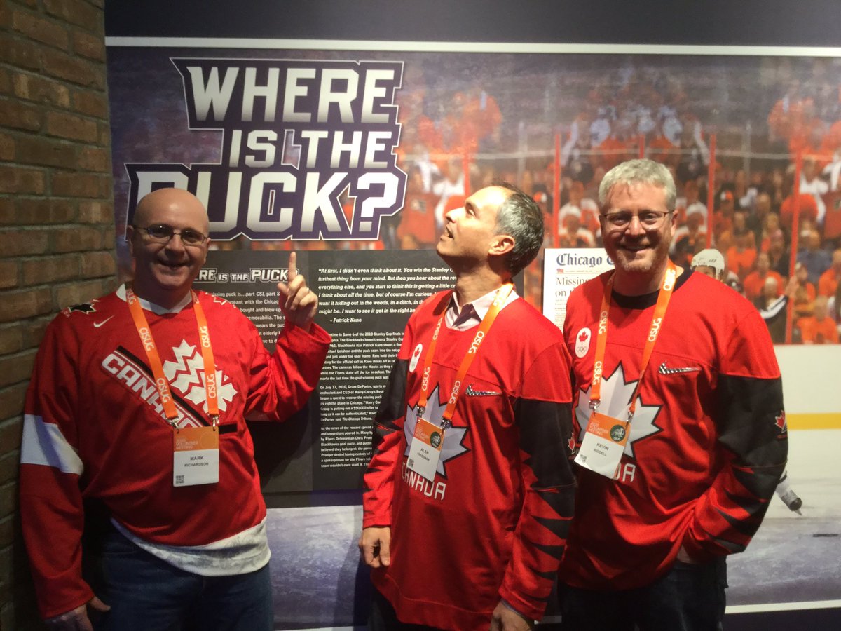 ASUG_Ontario's tweet image. Our @ASUG_Canada Volunteers have just ONE question for @oswaldxxl - “Where is the Puck..?” 

#ASUG #ASUGVM2020 #GlobalPuck