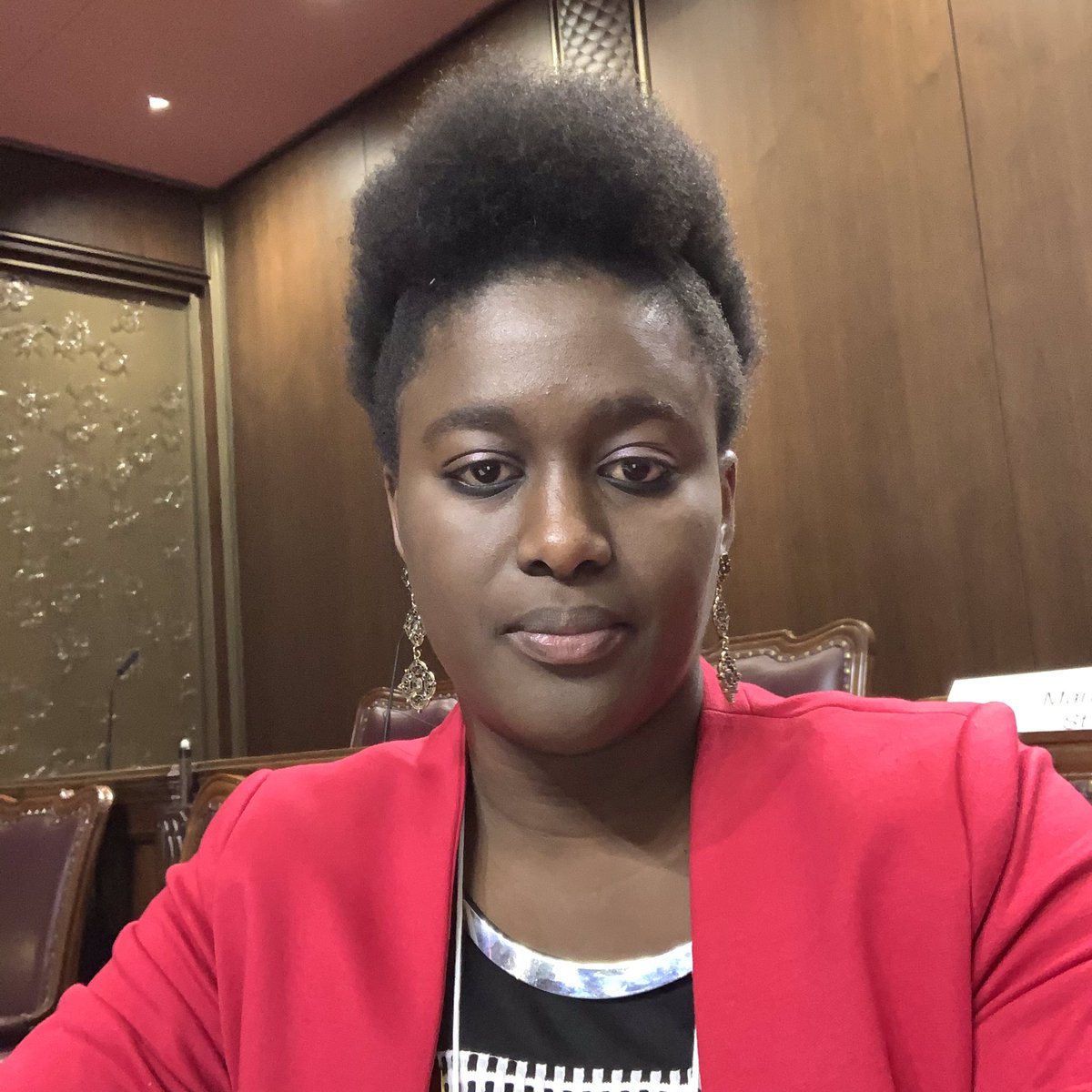 ngom1's tweet photo. Je suis fière d’avoir présenté ma première Motion lors de la 1ère Simulation Du Sénat comme Sénatrice et minorité visible.
Le patriotisme commence par une implication bénévole dans les affaires de la cité. #SenCA #UQO https://t.co/KotHCCCNZh
