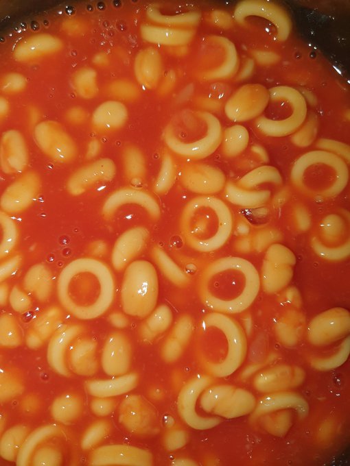 I'm quite partial to beans on toast for a quick snack. Spaghetti hoops on toast works too.........but