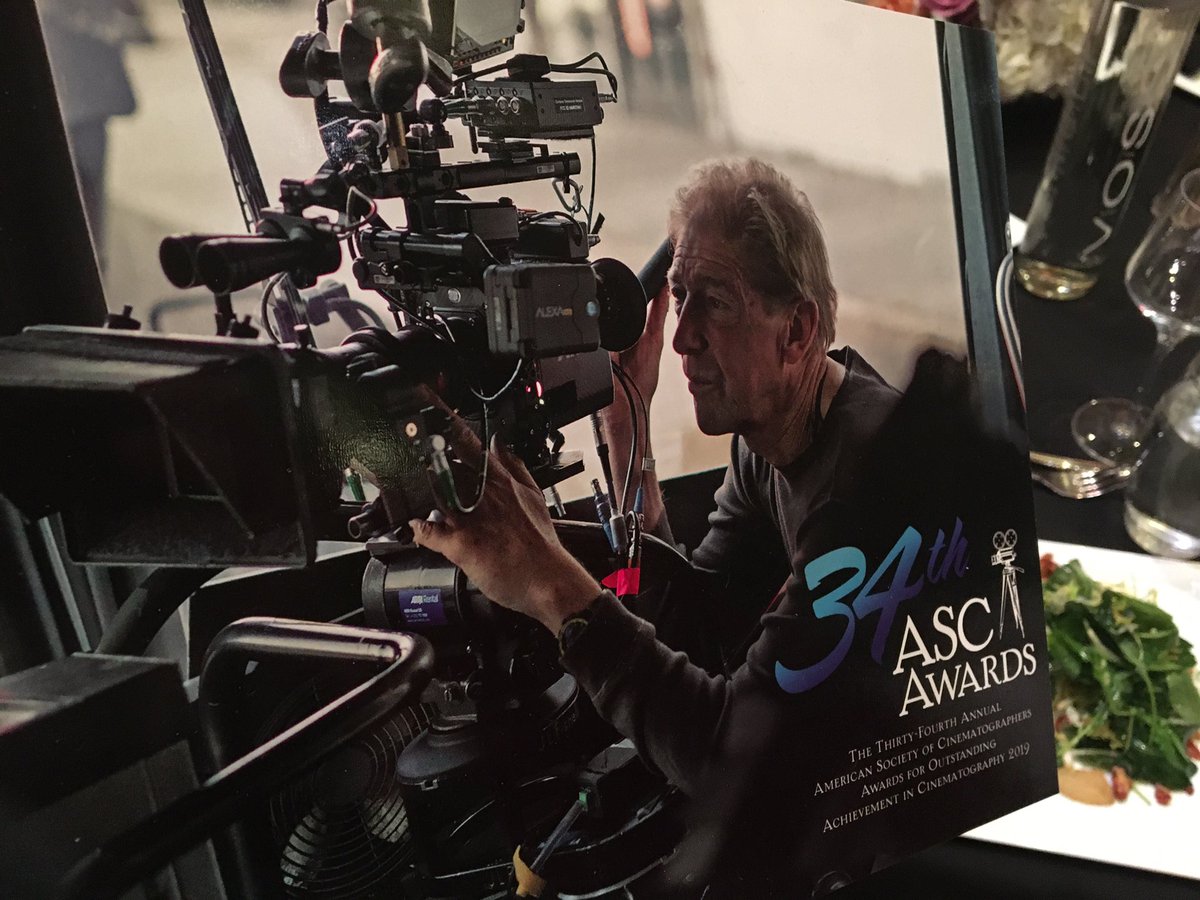 AmericanCine's tweet photo. Good evening! Welcome to the 34th Annual American Society of Cinematographers Awards, I'll be your host tonight @jayholben - follow along as the awards for excellence in cinematography are presented tonight for achievements in 2019. #asc34 #ascawards #cinematography #asc2020 https://t.co/CyLon8RZ9u