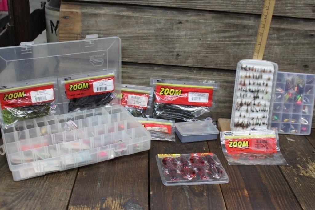 atc_auction's tweet photo. Fishing Lot - Great assortment of fishing supplies - 150 spinners, flies, crank baits, etc. Bid NOW at https://t.co/Qy3ddfnb7l

#fish #fishing #tackle #tacklebox #fishinglure #fishinglures https://t.co/NHyeL4jScH