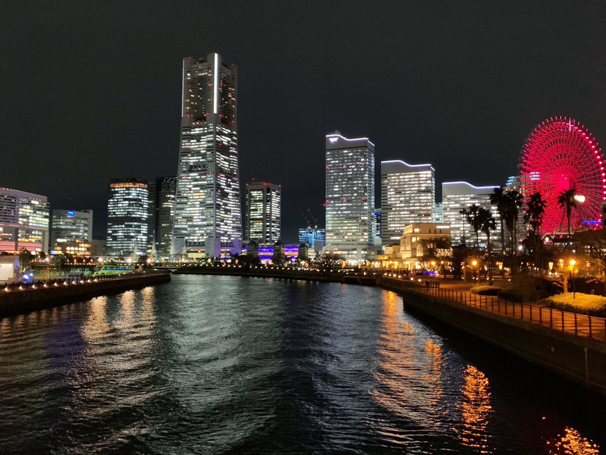 横浜みなとみらい夜景