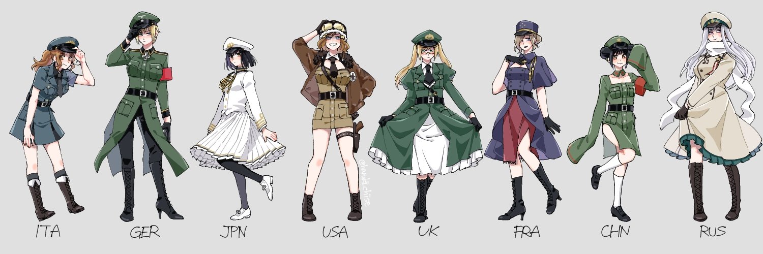 ハルキ にょたりあ軍服ワンピース 公式衣装をアレンジしてます T Co Ya2yzglya8 Twitter