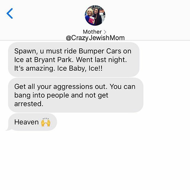 YourCrazyFamily's tweet photo. Seems healthy, @KimFriedmanNYC. #crazyjewishmom https://t.co/KvNAVz3yHn https://t.co/nK5xOw3BYx