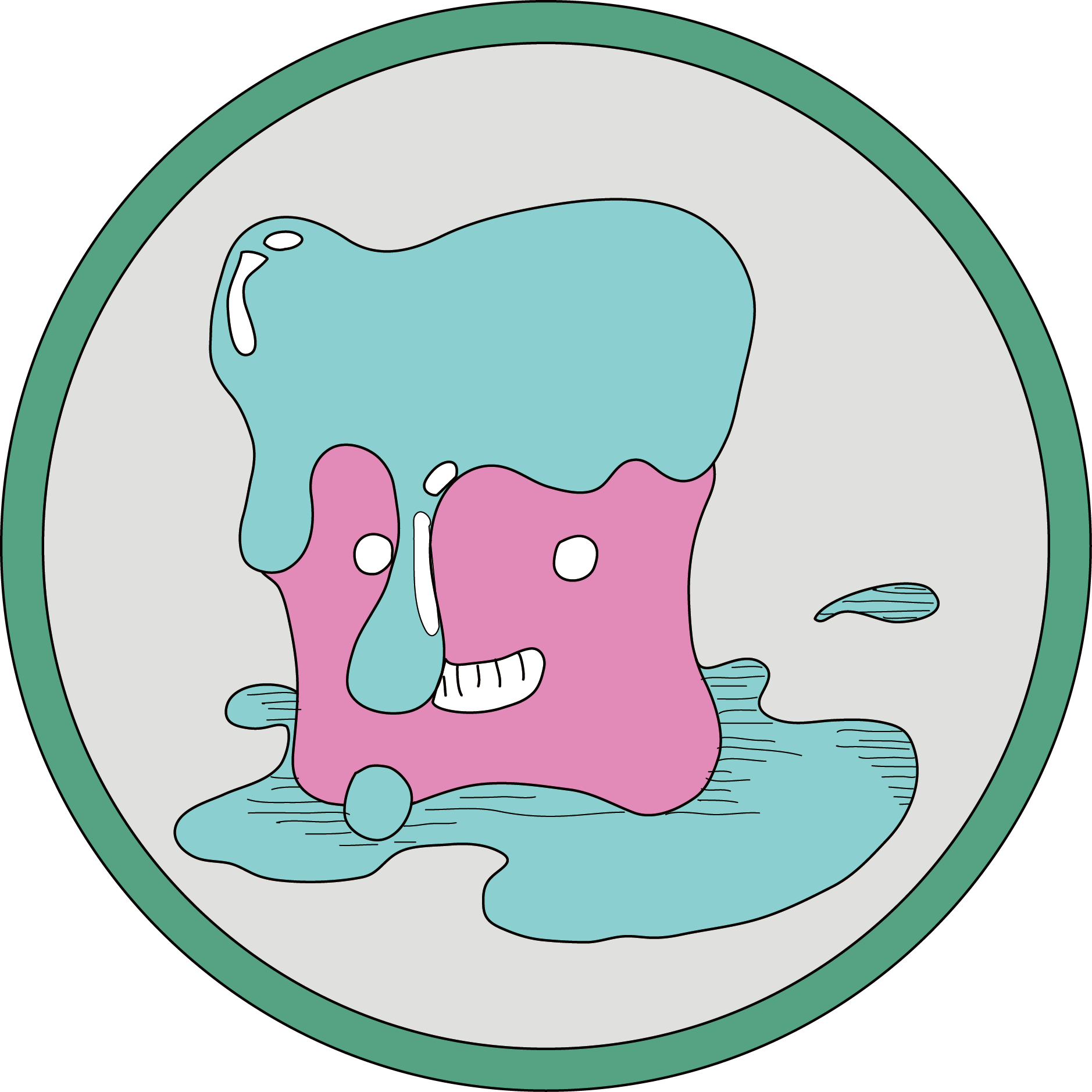 べったべた Lineスタンプ作ろうかな アイコンを変えてみた 可愛いけど悪そうなこと考えてそうだからいかんな でも 生まれてきちゃったから次のを作るまでとりあえずこれでww イラスト アイコン ブラッシュアップ キモカワ T Co Iwiigdu7ka