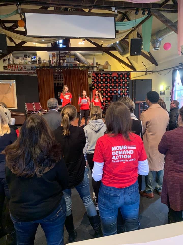 ActionShs's tweet photo. Endless thanks to all who turned out yesterday for our afternoon of gun violence prevention. The event was a great success, and it was all thanks to the support we received. Together, we will make this country safer. Now, onward. #keepgoing #studentsdemandaction #demandingaction https://t.co/ZSLisw9Ate