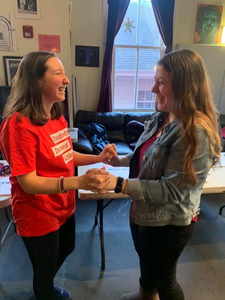ActionShs's tweet photo. Endless thanks to all who turned out yesterday for our afternoon of gun violence prevention. The event was a great success, and it was all thanks to the support we received. Together, we will make this country safer. Now, onward. #keepgoing #studentsdemandaction #demandingaction https://t.co/ZSLisw9Ate