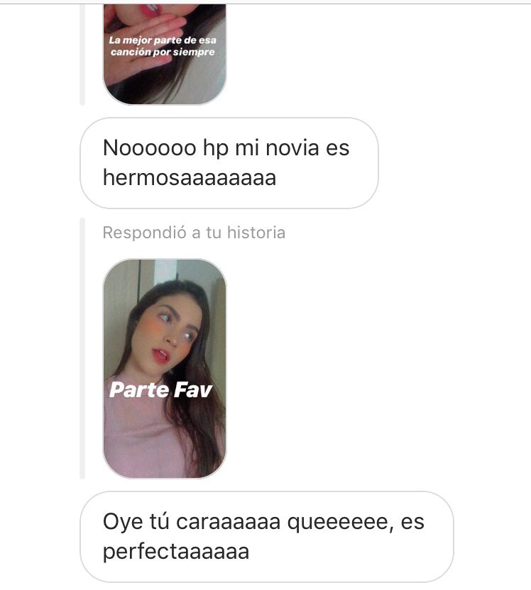 valentinach_o's tweet photo. Mi novio respondiendo mis historias 😍😍 https://t.co/rpAVZHFlH4