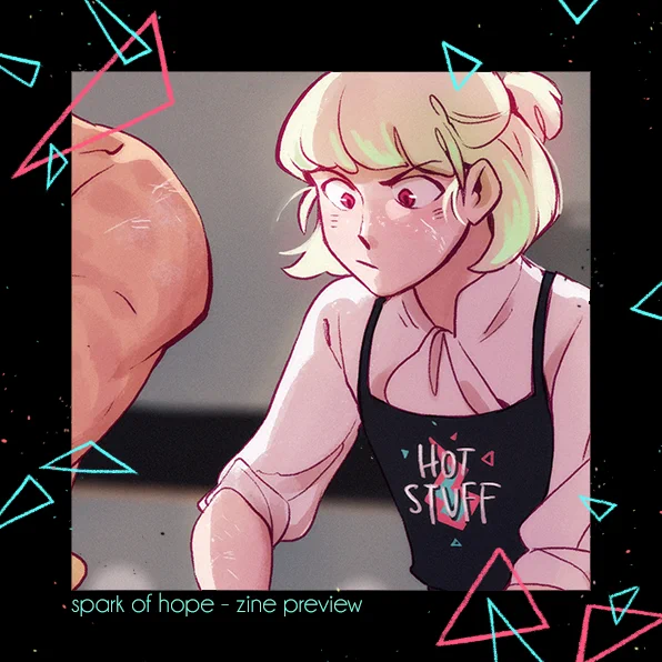 [promare] a preview of my entry to @sparkofhopezine, a digital zine with all earnings going to australian bushfire relief! preorders are open now :D https://t.co/OMRxaLh5wx 