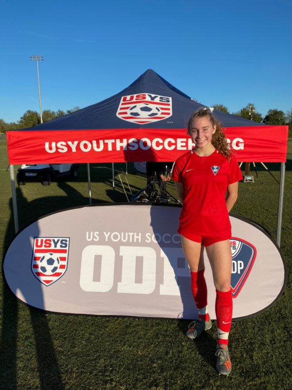 GretnaEliteAcad's tweet photo. Great start for Sarah too, and the 02/03 National Training Camp squad as they pick up a 6-3 win over IMG Academy. 

Keep up the great work Sarah. 

#GSCWay https://t.co/g2mMa55kC8