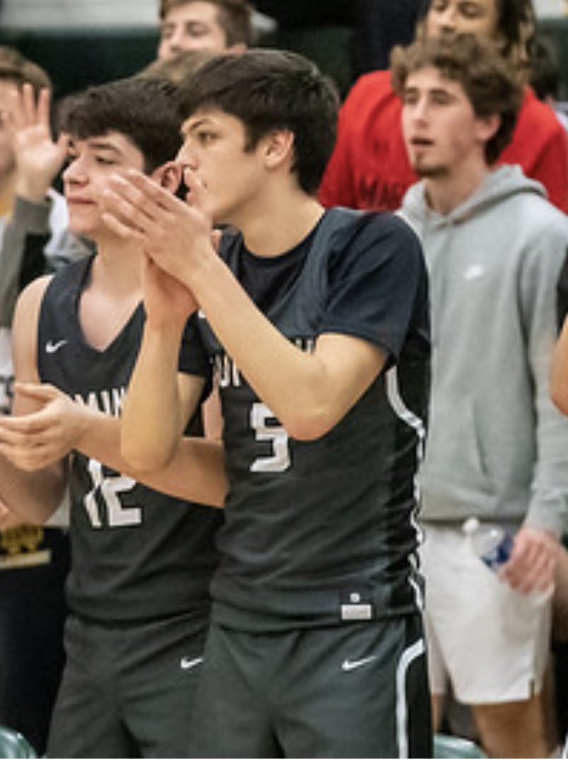 DomHighBaseball's tweet photo. Shoutout to two of our #MultiSportAthletes @_jmcelroy3_ and @NickBarenz on their recent successes with @DominionHoops! Keep it rolling boys! #domBASEketball ⚾️🏀 https://t.co/ZVJz02JAMd