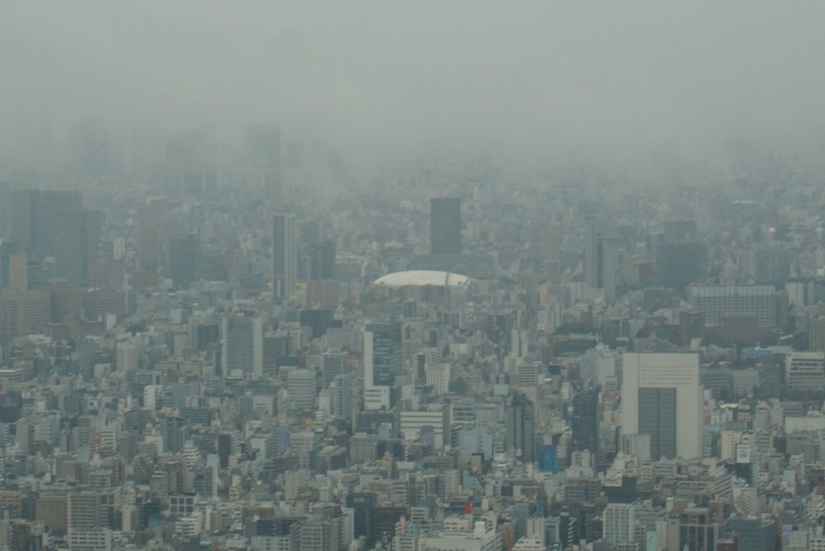 yellowtail1803's tweet photo. スカイツリーのパネル最終日も行ってみた。朝一だったから空いてて良かった。スノの方はファンが何組かいた。雨だから眺望は全くだめだけど、いつか東京ドームでライブができるように撮影(笑) https://t.co/gaOJWeNiRM