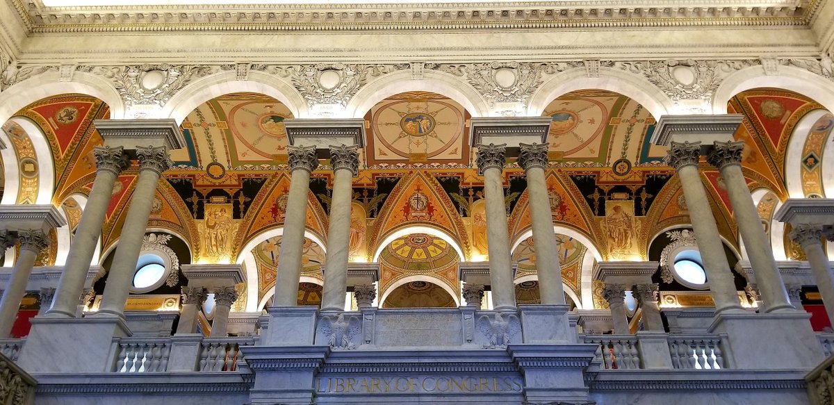 LaraWatlington's tweet photo. Washington D.C. is one of my favorite cities to visit and work. I've filmed many stories inside and outside magnificent buildings, such as the U.S. Capitol and the White House, but during my last trip I've discovered the @librarycongress. What a gem! #producer #businesstravel https://t.co/Cv3c8R54nD