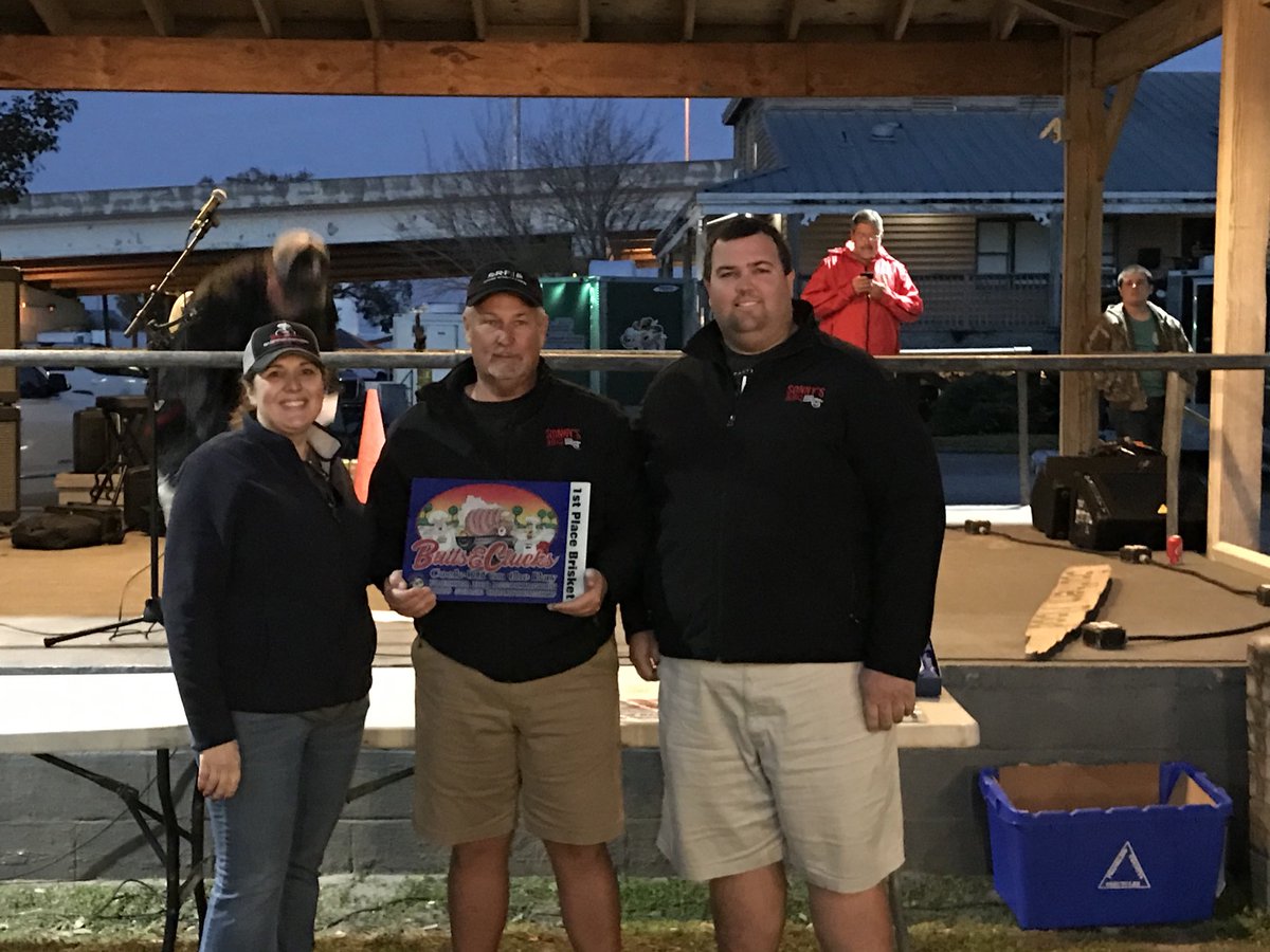 FloridaBBQAssoc's tweet photo. 1st Place Winner - Brisket - Bull Rush - Butts and Clucks BBQ - Apalachicola, Fl 
#fbabbq #wearefba #buttsandclucks #apalachicolafl #fba #bbq https://t.co/LJ6jMnyNfI