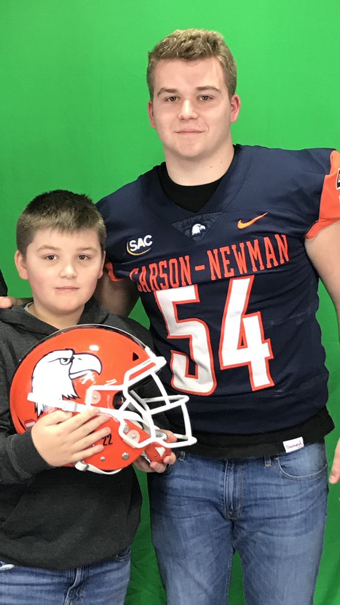 NickKastner_'s tweet photo. Great visit at Carson Newman today!  Appreciate the opportunity to be an Eagle 🦅 #TallonsUp @CoachCoyDeWeese @CNCoachDay @Mike_Clowney @CoachAGoss @cnfootball @coachlarryslade @CNU_JTurner @CoachKevMac https://t.co/SMBkLRURQC