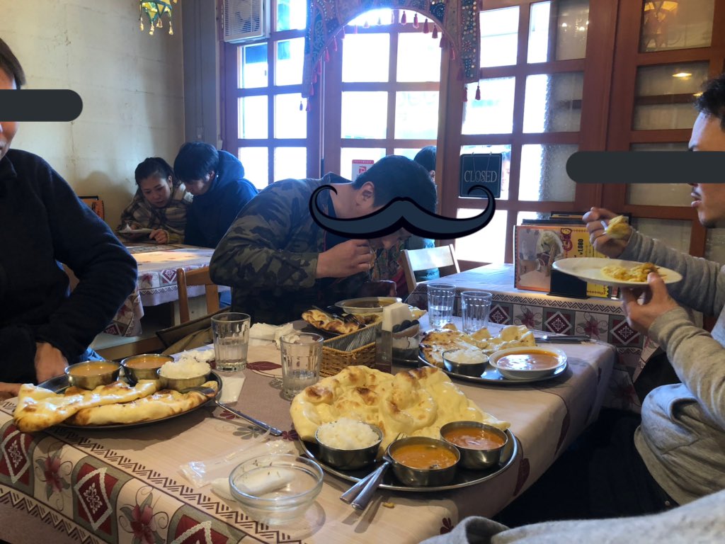 call6091's tweet photo. カレー笑
＃Mayur
＃食べ過ぎ
＃笑いすぎ
＃ちょっと出た https://t.co/3vksItPnxK
