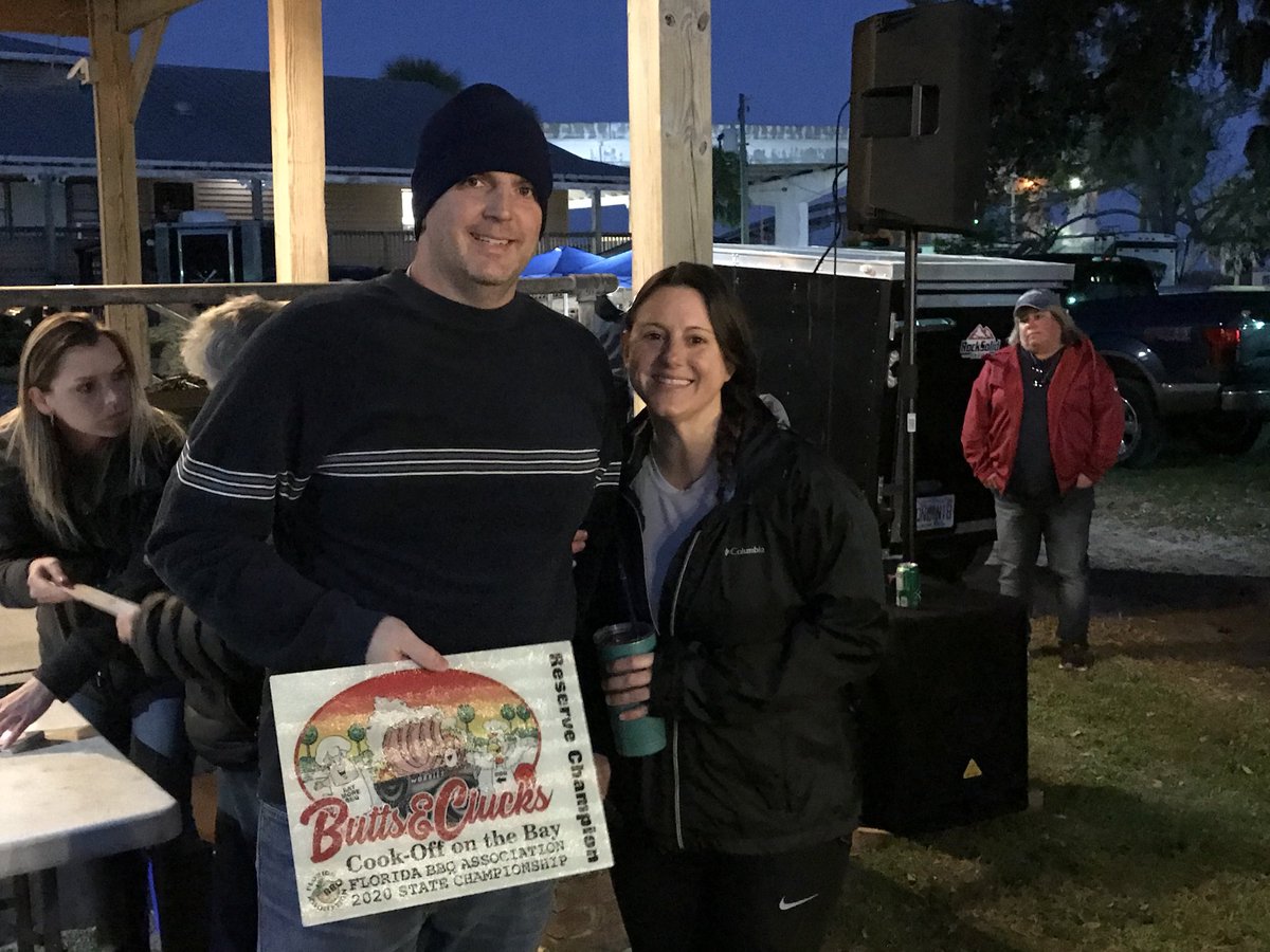 FloridaBBQAssoc's tweet photo. Reserve Grand Champion - Pig Chicka Cow Cow  - Butts and Clucks BBQ - Apalachicola, Fl 
#fbabbq #wearefba #buttsandclucks #apalachicolafl #fba #bbq https://t.co/tY7anqewx5