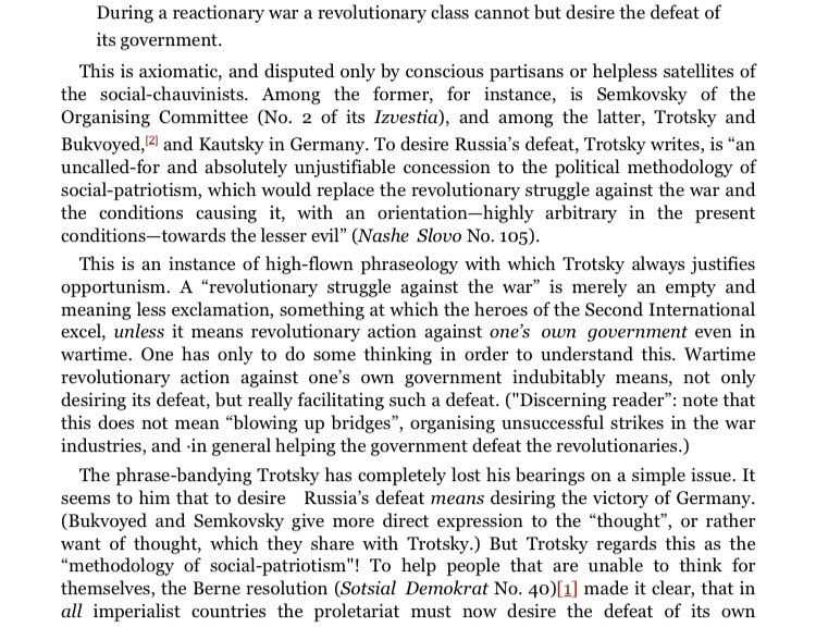 ppwMLM's tweet image. Love how Lenin always shits on Trotsky, while anti communists seriously claim that Lenin wanted Trotsky as his successor. That is truly hilarious and only those, who have not read theory believe this, otherwise they’d see that Lenin insults Trotsky almost all the time.