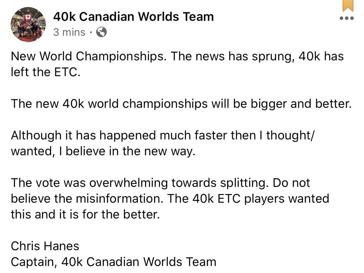 40K Canada tweet media