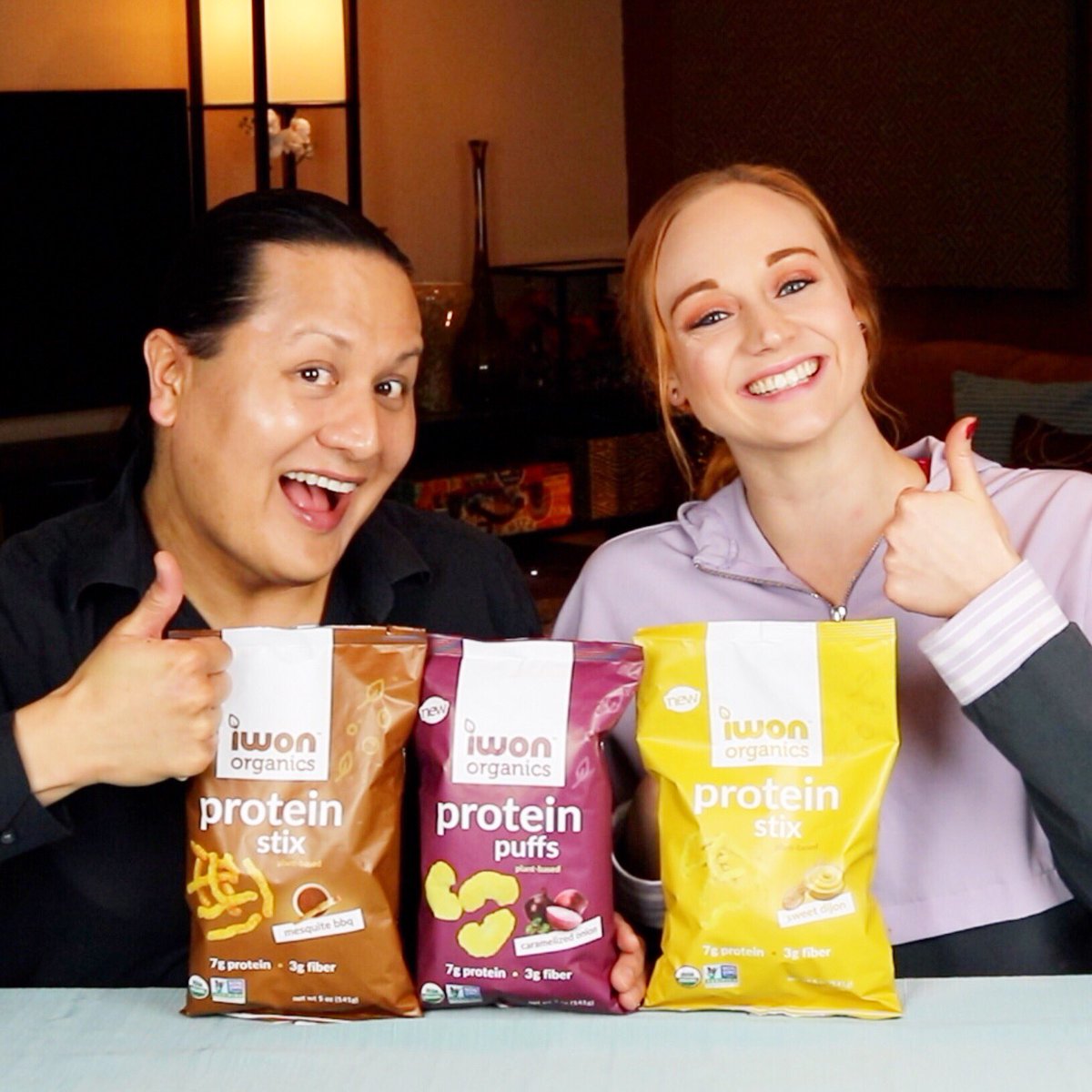 HeliosHollywood's tweet photo. Enjoy my latest video on @YouTube
TASTE TESTING IWON ORGANICS SNACKS with @BrittanyDeWeese @BrittanyAfterDarkOfficial

@IWONorganics #IWONfeeling #TasteTest #Review #Healthy #Vegan #GlutenFree #PlantBased #NonGMO #SoyFree #Kosher #Organic #Muckbang
#HELIOSHOLLYWOODLIFE 👈😎👍 https://t.co/eufPSGKVuy