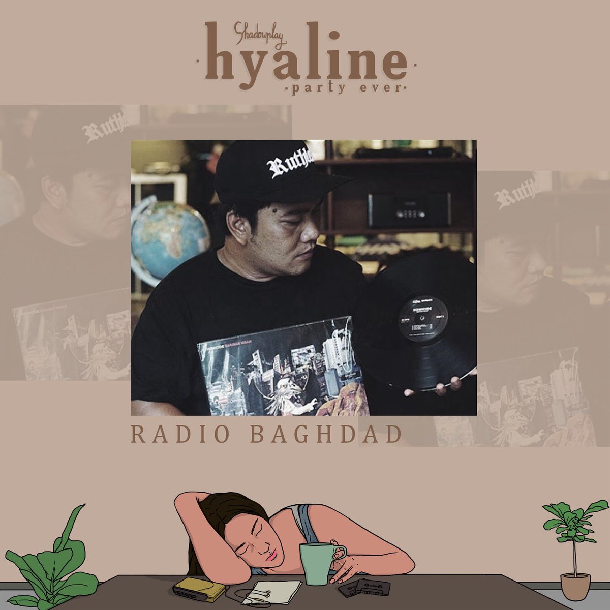 shadowplaypop's tweet photo. Line ups pendamping Hyaline Party Ever sore ini https://t.co/iNjL2yDcEi