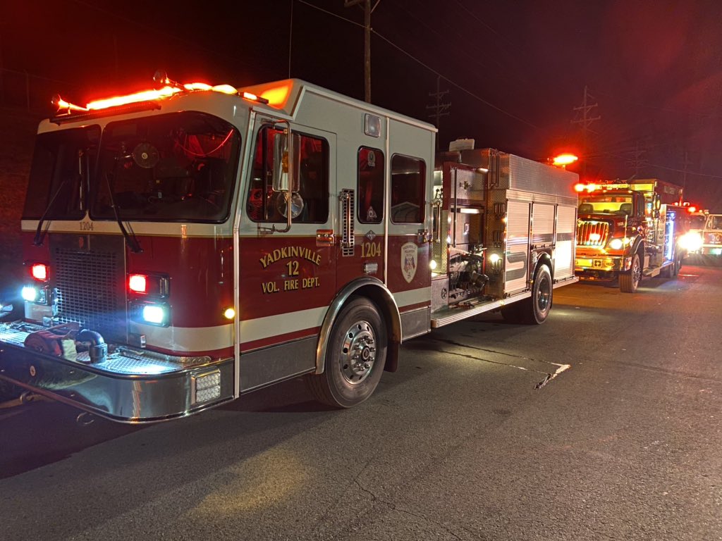 jdoss1221's tweet photo. Yadkinville Fire was dispatched to a local manufacturing facility for a fire alarm units arrived on scene to find a small fire caused by a compressor that had exploded. The fire was contained to the compressor. We were assisted by Courtney, Fall Creek FD’s, and YC Fire Marshal https://t.co/fZlYx3cCml