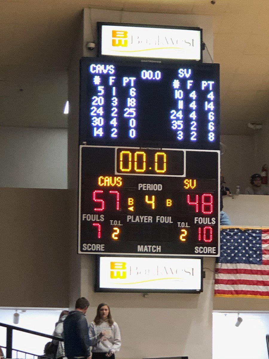 #1 STM stays unbeaten. Huge win over #3 Sioux Valley. Ryder Kirsch with 25 pts and Connor Hollenbeck with 18 pts 
#sdpreps