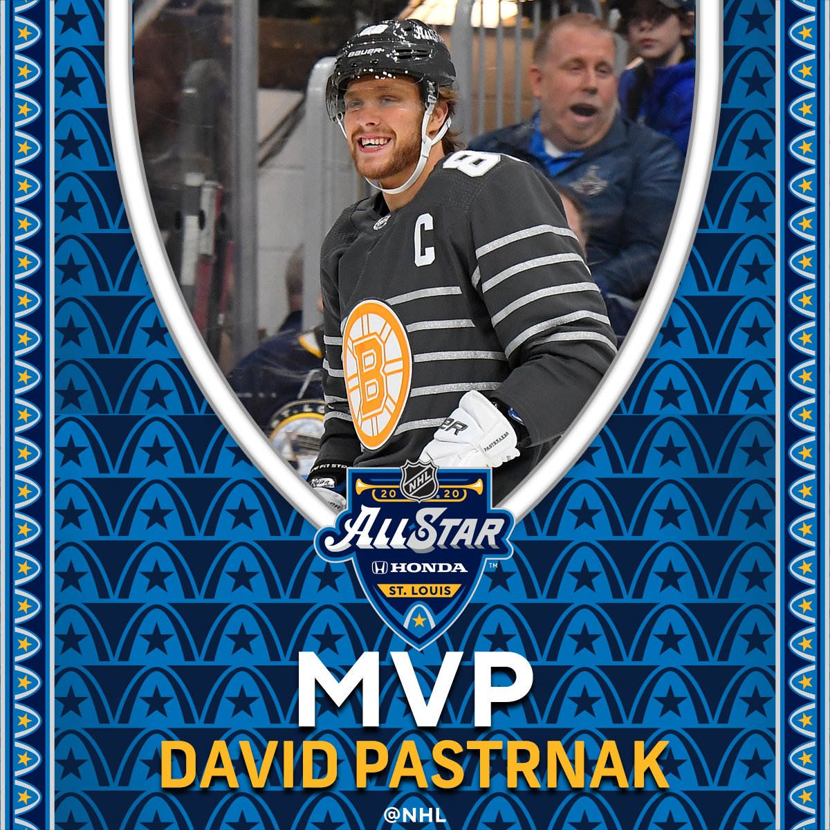 david pastrnak all star jersey