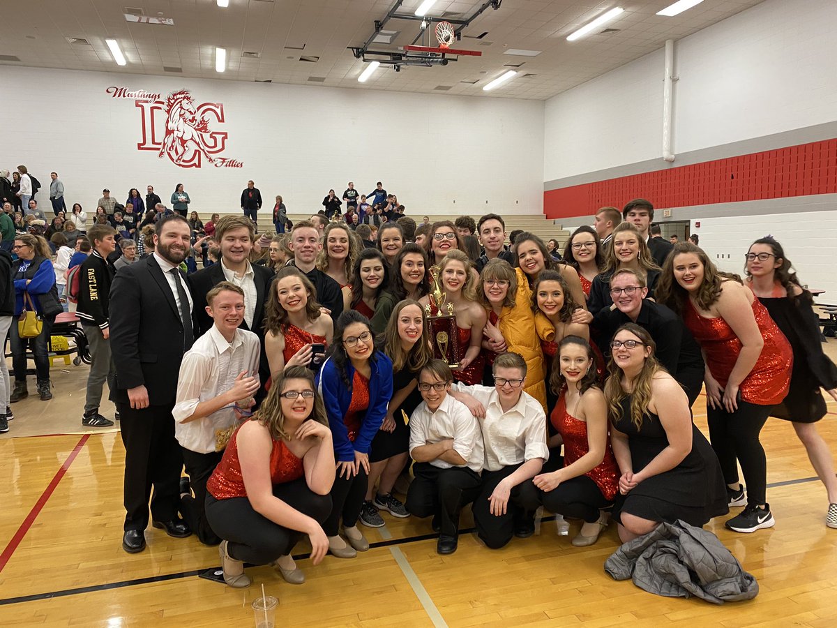 Unlimited receives 5th runner up at DCG. This is the first time Unlimited has made the finals since 2016. #EaglePride