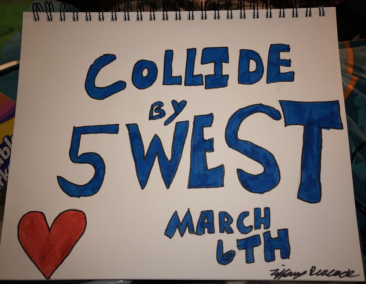 5WESTNC's tweet photo. 🚨 ATTENTION 🚨 5WEST HAS A NEW SINGLE OUT MARCH 6TH
#5West
#5westmusic
#5westcollide
#collide https://t.co/HVcetpjkWa