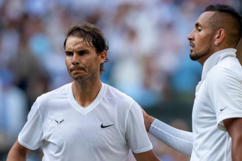 piodeportes's tweet photo. Respuesta de Rafael Nadal a las burlas de Nick Kyrgios #P0R 

https://t.co/2COxJuG1y8 https://t.co/AuTknnB7Xl