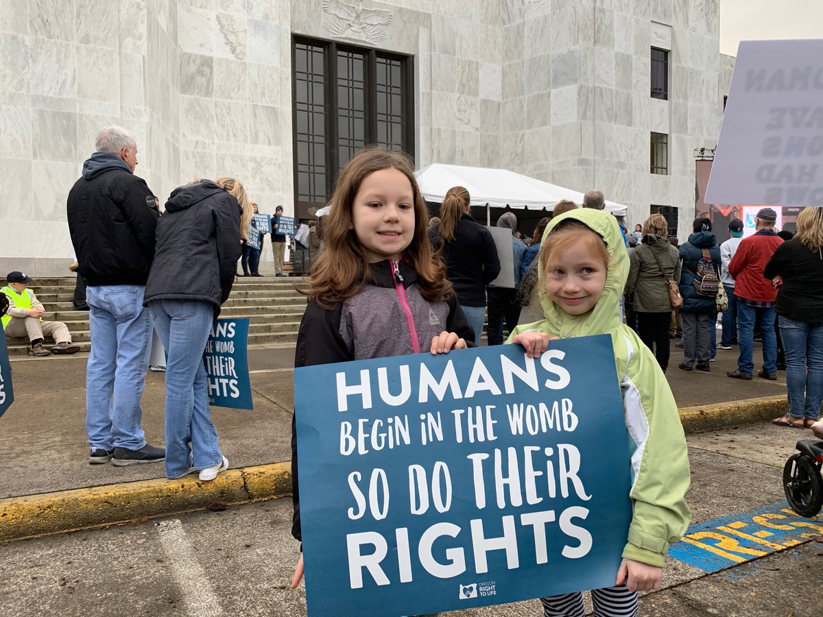 danjholcomb's tweet image. "Speak up for those who cannot speak for themselves, for the rights of all who need an advocate!" - Proverbs 31:8

We had a good rally today speaking up for babies in the womb at the Oregon Right to Life march. Let's be in favor of life - from womb to tomb! ☺️
#TogetherWeAdvocate