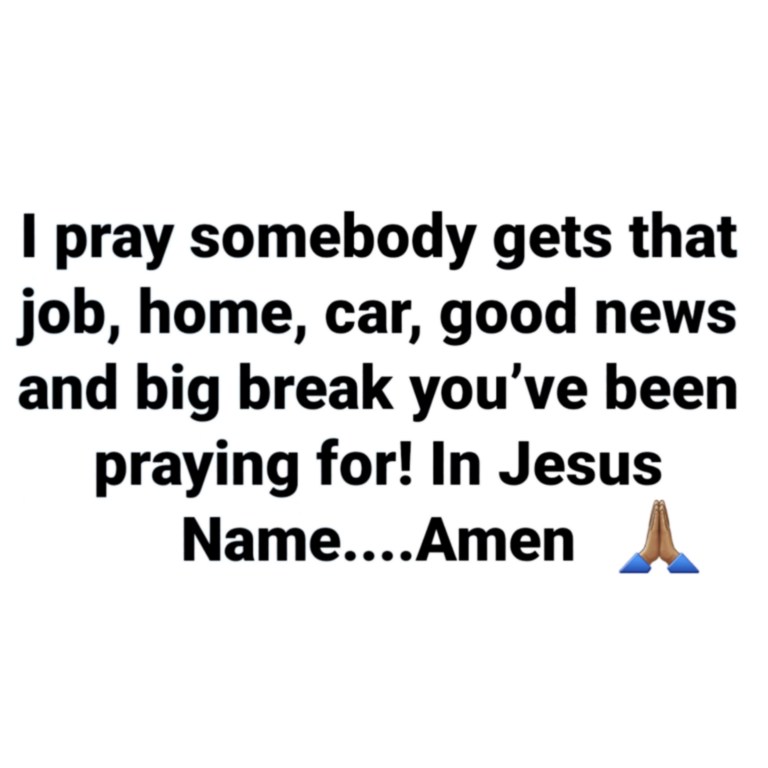 I am praying for you and your family!!!
Prayer is an action word to have the Holy Spirit help you...
The time is now!!!
#EWWNRADIO #PASTOR @DONJRCEO #WINNINGTEAM #EWWNRADIO