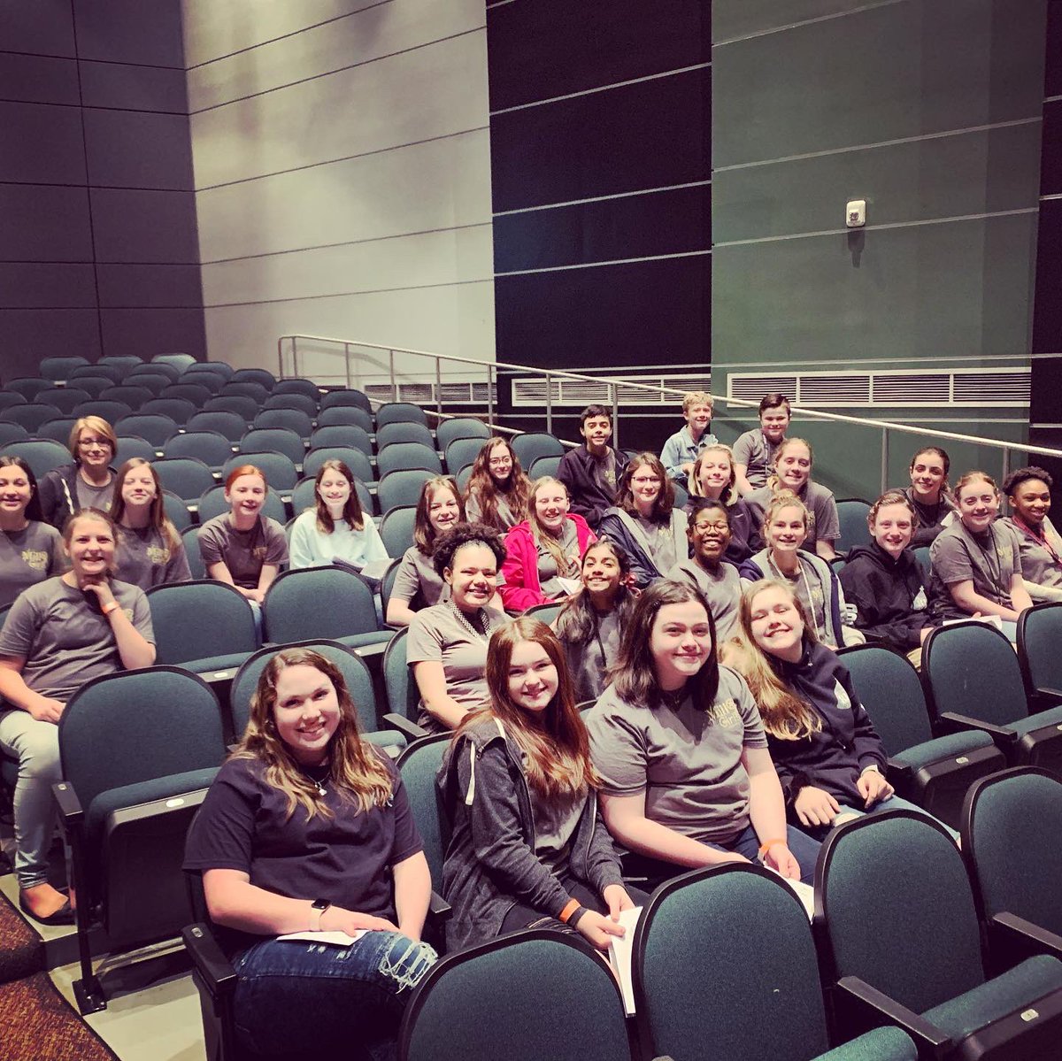 So proud of these hard working artists!! Months of practice to perform a beautiful show today at the Humble ISD District UIL One Act Play Competition. #bethelight <a href="/HumbleISD_CMS/">Creekwood Middle</a> <a href="/HumbleISD/">Humble ISD</a>