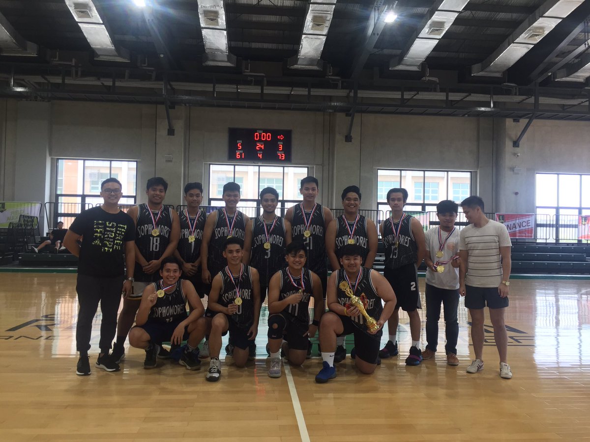 USTACES's tweet photo. This year’s Palarong Inhinyero: Basketball champion, Sophomores A!                                           MVP: Christian Narvasa

#PalarongInhinyero1920
#LimitlesswithACES https://t.co/JmN4qjd1xr