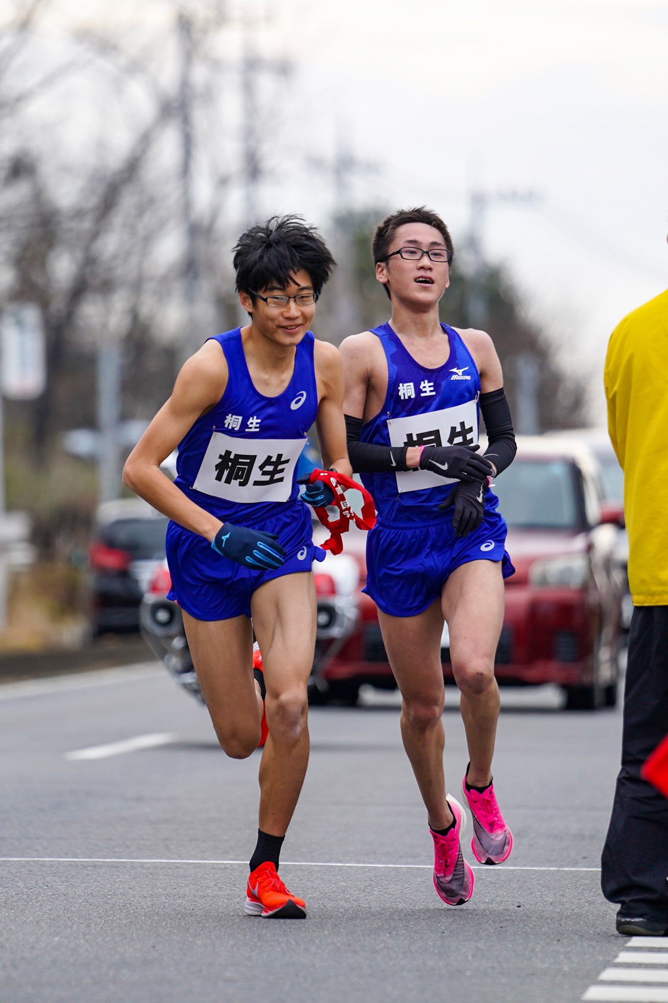 青猫 群馬県100km駅伝 桐生 8区 北村光選手 9区 腰塚遥人選手