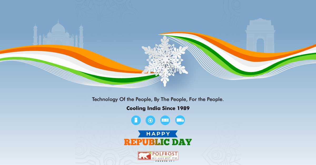 PolfrostAircon's tweet photo. A thousand salutes to the great nation of ours. May it become even more prosperous. Wish you a very #HappyRepublicDay

#RepublicDayIndia #RepublicDay #RepublicDay2020 #71RepublicDay #ProudlyIndia #Polfrost #RefrigerationCompany #HVACR https://t.co/tbRqmA33YR