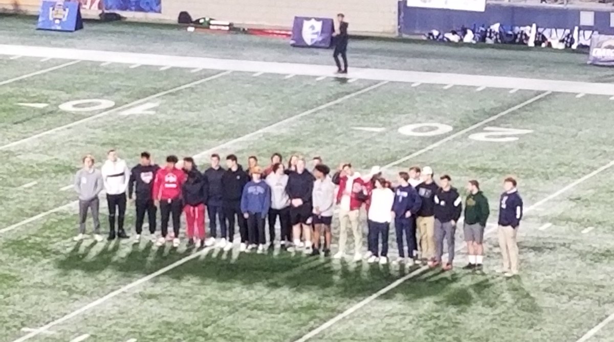 MAlvarez02's tweet photo. The Future 50 was introduced at halftime. 27 of them showed up and we hope to see them play at next years OC Football All-Star game!

@ocvarsity @ocvarsityguy @CostaUnited @ChargersCR #OCAllStars https://t.co/mN3xfD14JJ